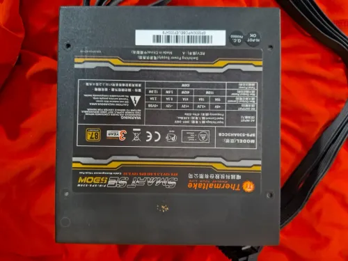 Alimentation Thermaltek 530W Bronz