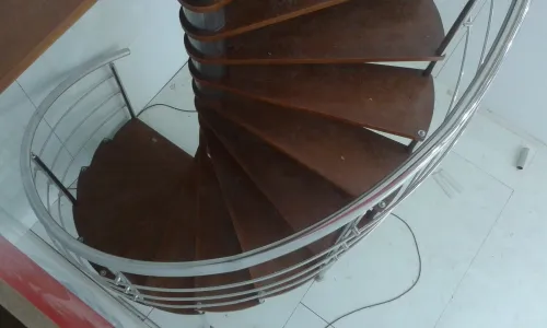 rampe escalier en inox