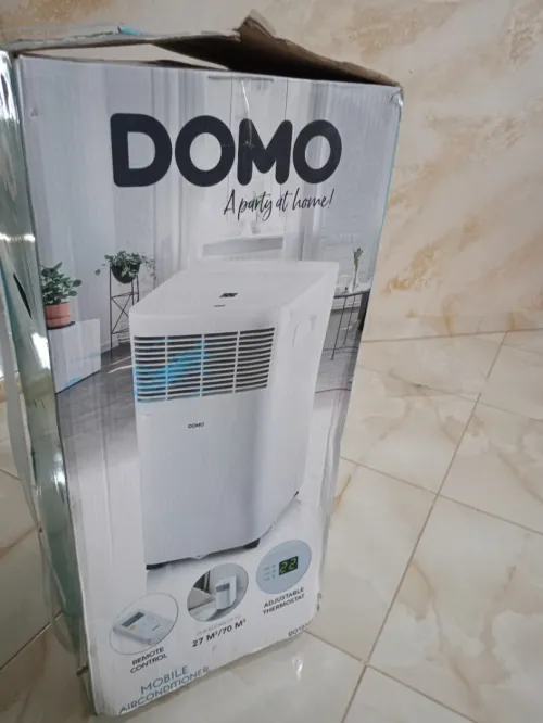 Climatiseur mobile télécommandé DOMO