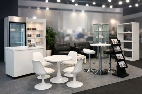 Location Mobilier Pour Stands, foires et Evènements.