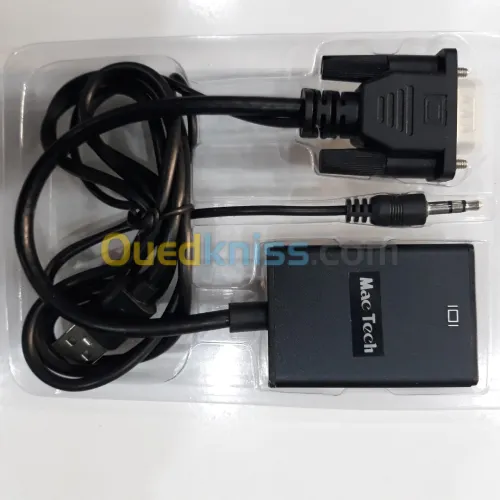 Convertisseur VGA & Audio to HDMI