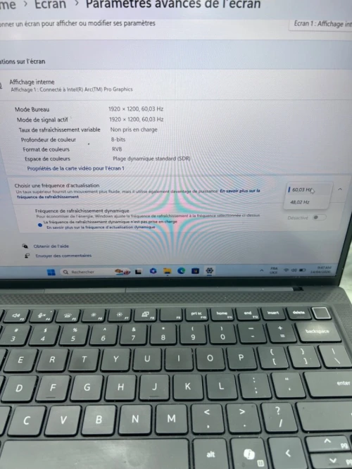 DELL PRECISION 5490 Ultra 9 185H 32RAM 1TB SSD 14'' RTX A1000 06 GB DÉDIÉE BATTERIE +5 HEURES  ÉTAT شوية تخباش من برا GARANTIE 06 MOIS A3-4