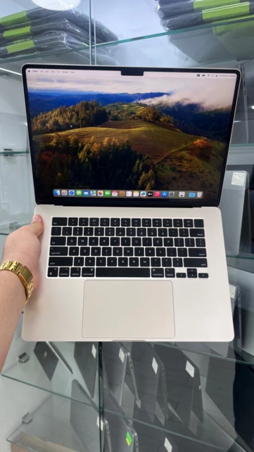 MACBOOK AIR 2023 M2 15'' 16RAM 1TB SSD CYCLE 458 BATTERIE 86% TRÉS BON ETAT 