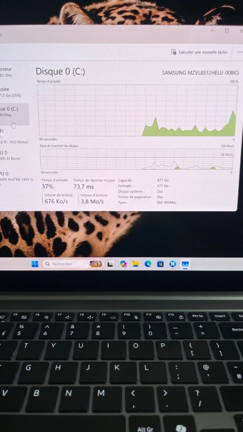 GALAXY BOOK 5 PRO Ultra 7 258V  32RAM 512 SSD 16'' AMOLED  3K Intel(R) Arc(TM) 140V GPU RI (8GB) BATTERIE 100% ETAT NEUF GARANTIE 06 MOIS