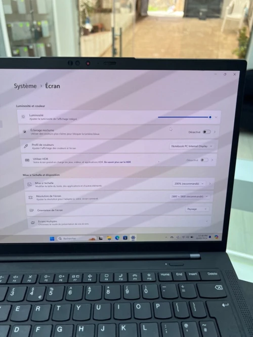 LENOVO X1 CARBON I5-12TH EVO 14'' 2K 16RAM 512SSD INTEL IRIS XE  GRAPHICS 