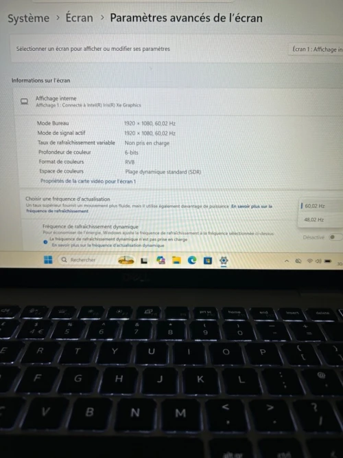 DELL LATITUDE  5430  I7-12TH VPRO  16RAM 512 SSD 14'' FHD IRIS XE GRAPHIC BATTERIE 4 HEURES BON ETAT  A2-3