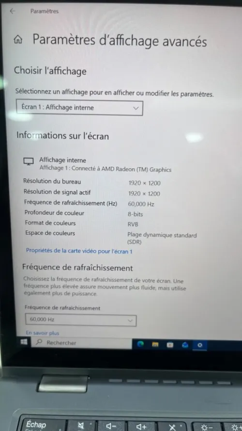 LENOVO THINKPAD YOGA L13 13.3'' Ryzen 7 PRO 7730U 16RAM 512SSD AMD RADEON 01 GB DÉDIÉE BATTERIE 99%