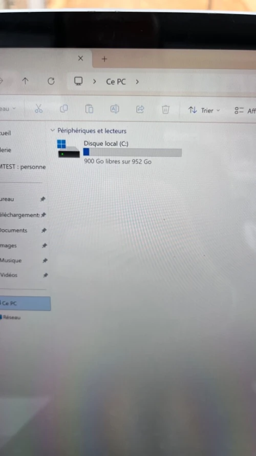 SURFACE PRO 9 13'' 2K I7-12TH 32RAM 1TB SSD IRIS XE  BATTERIE + 3.5 HEURES