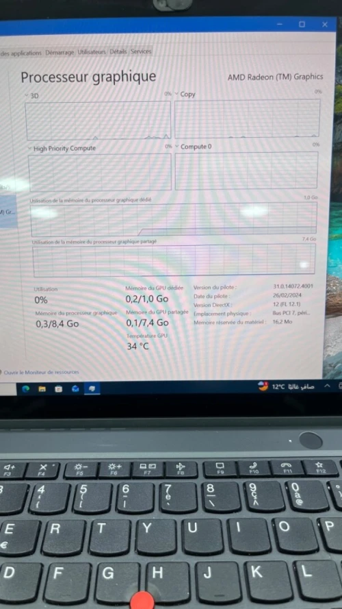 LENOVO THINKPAD YOGA L13 13.3'' Ryzen 7 PRO 7730U 16RAM 512SSD AMD RADEON 01 GB DÉDIÉE BATTERIE 99%