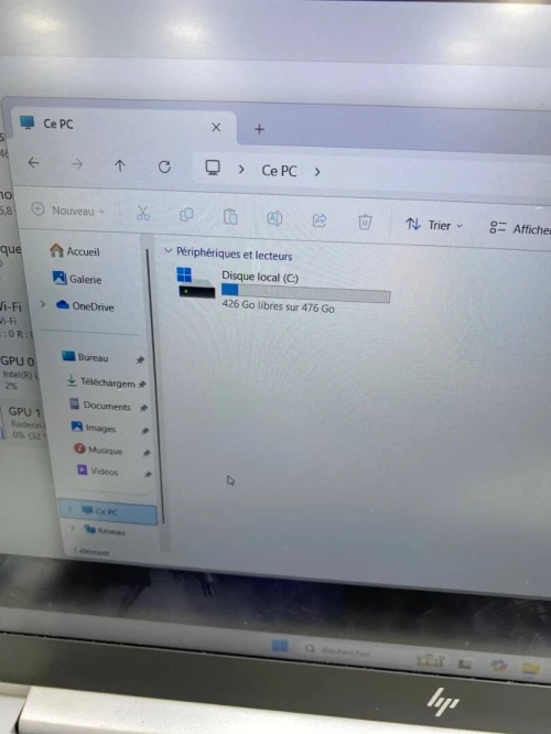 HP ELITEBOOK 850 G5  I7-08TH 16RAM 512SSD Radeon RX 540 Series 02 GB DÉDIÉE  BATTERIE +3 HEURES