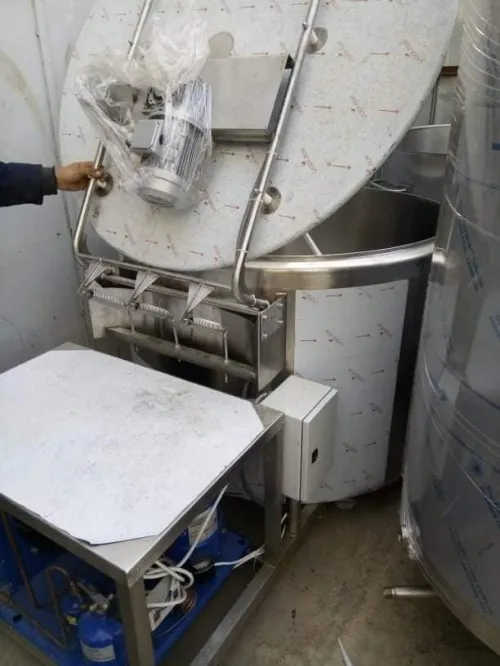 Cuve mélangeur et réfrigérée inox 304