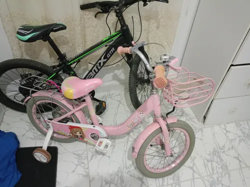 Vélo fillette rose 5 à 8ans
