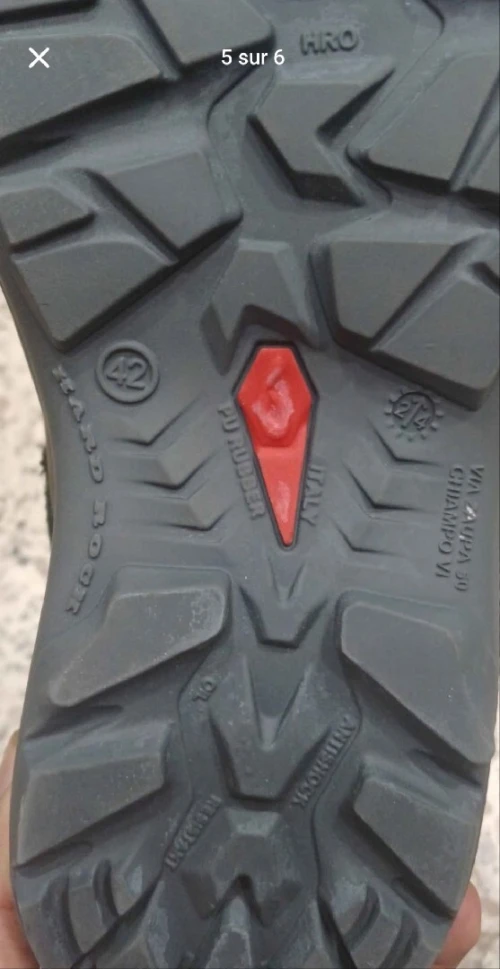 SOULIER SÉCURITÉ PRO GIASCO P42