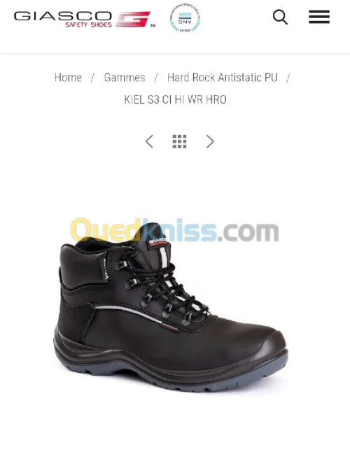 SOULIER DE SÉCURITÉ PRO 41 42 