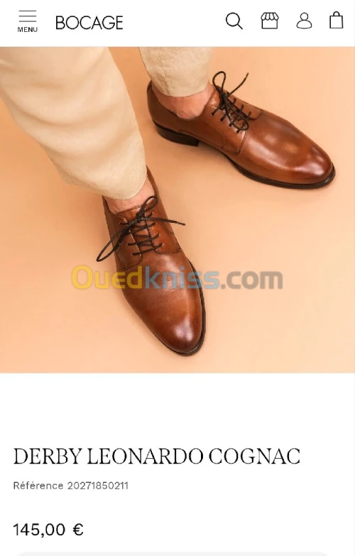 DERBY BOCAGE LEONARDO 42