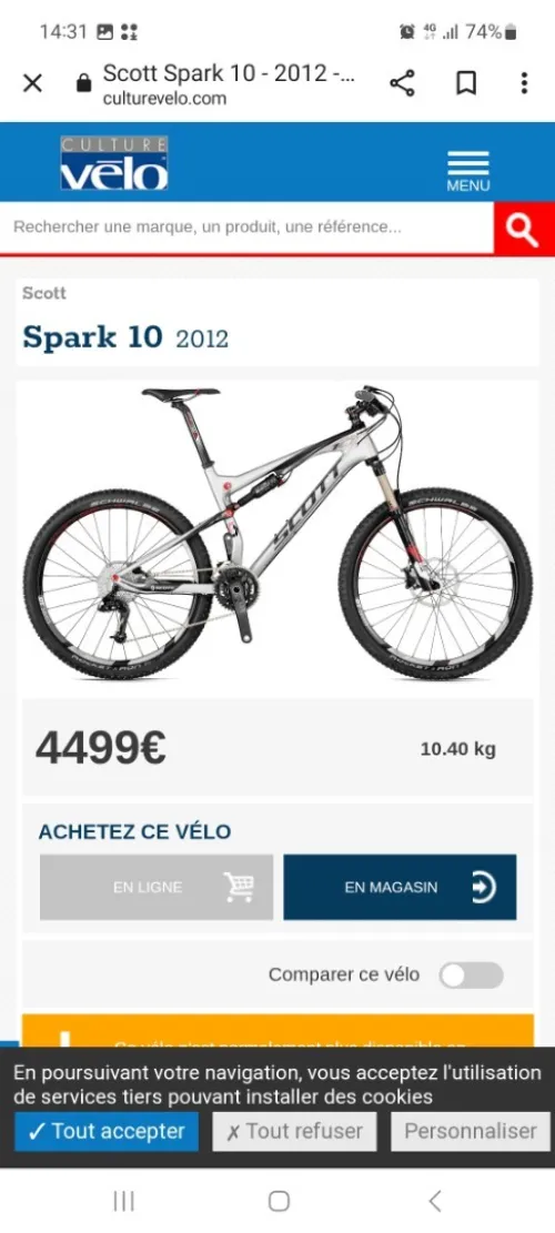 Vtt scott spark 10