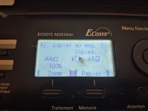 Impriment laser Kyocera M2030 dn