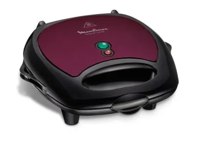 GAUFRIER MOULINEX  BREAK CROQUE TIME VIOLET SJ615612