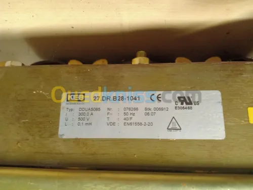 Deux transformateurs 380 volts 