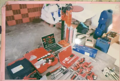 outillage de plomberie 