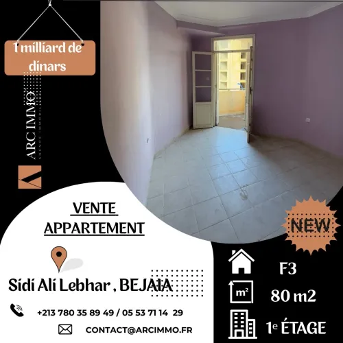 Vente Appartement Béjaïa Bejaia