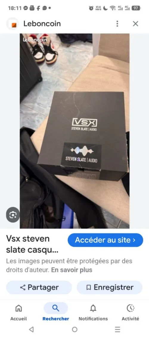 Casque vsx platinum