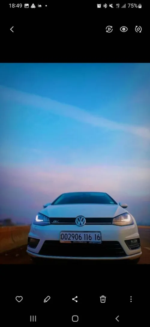Volkswagen Golf 7 2017 La cara +