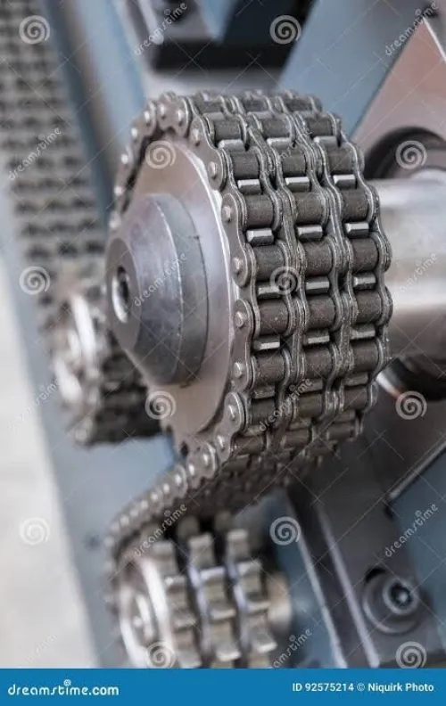 chain industrial inoxe 6B1-8B1-10B1-12
