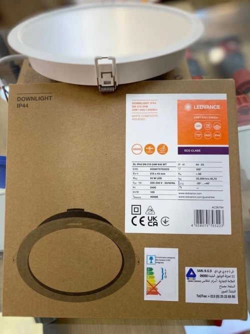 SPOT ET downlight PHILIPS et OSRAM LEDVANCE