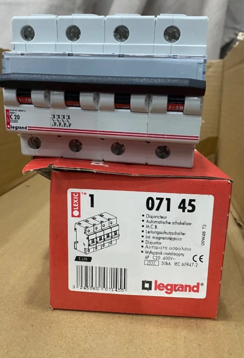 Disjoncteur Legrand 4P 20A et 25A 50kA