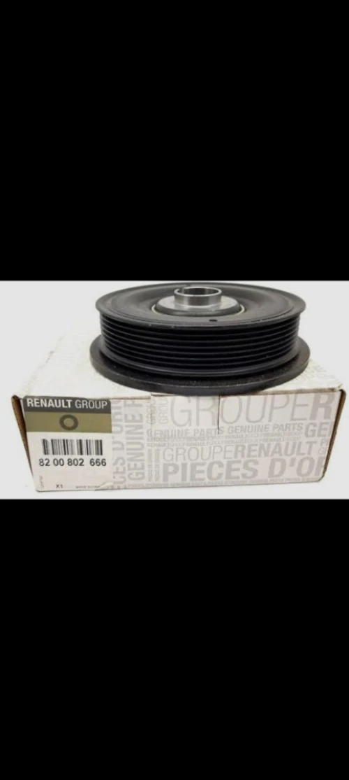 Poulie vilebrequin master 2.5 dci d'origine Renault