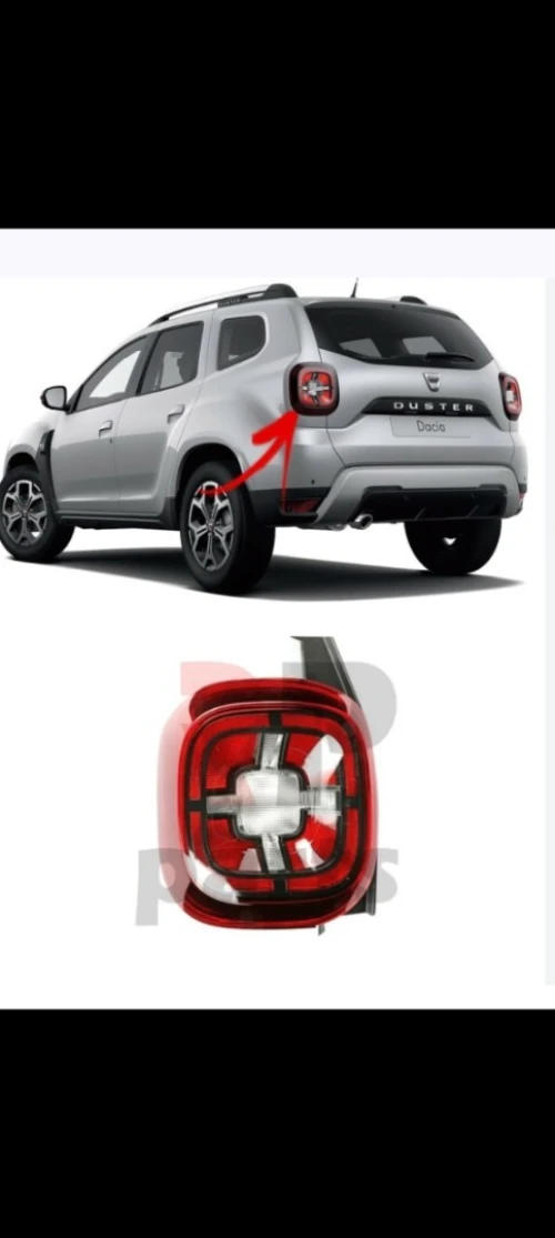 Feux arrière gauche duster 2020