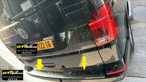 Seuil de chargement chrome alu  pour VW T6 CARAVELLE 2022+