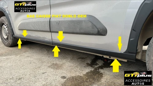 Bas de caisse pour FIAT Doblo 2023+
