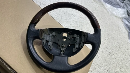 Volant sport bois et cuir pour megane 2