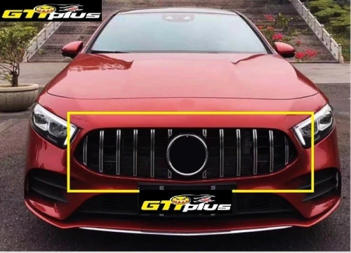 Calandre GT pour Mercedes Classe A W177 2019+ Silver
