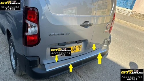 Seuil de chargement pour FIAT DOBLO 2023+ INOX