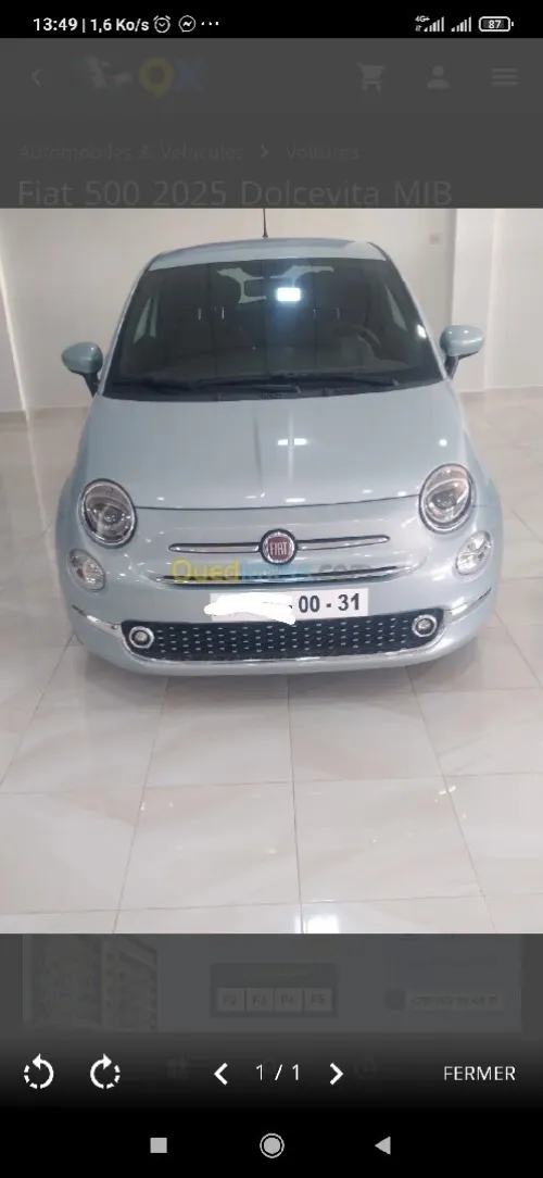 Fiat 500 2025 Dolcevita MIB