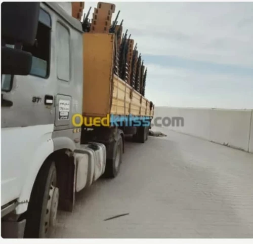 نقل البضائع عبر ترب الوطني و دول المجاور موريتانيا وتونس 40طن 