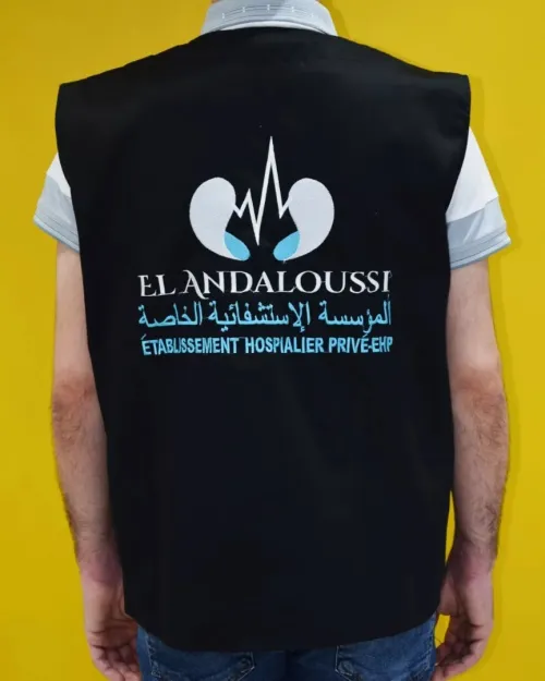 Gilet polo pull et t-shirt de travail personnalisé broderie 