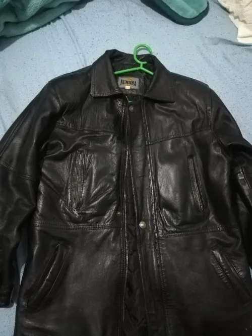 Veste cuire Numidia