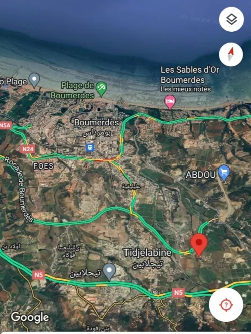 Vente Terrain Boumerdès Tidjelabine