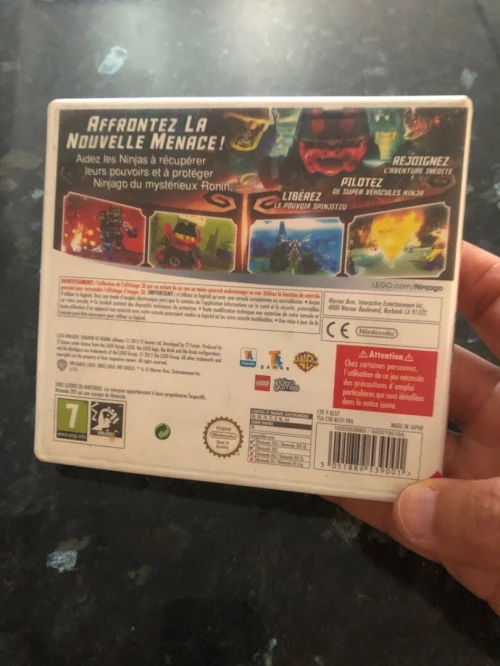 2 Cartouches NINTENDO 3DS Star Wars 3 et Ninja