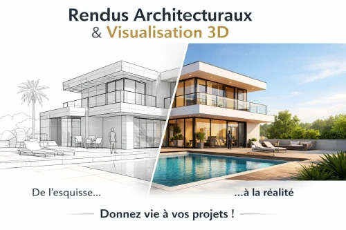 Rendu architetural et Visualisation 3D