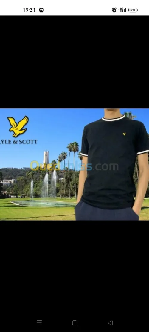 T-shirt Lyle scoot et tommy jean 