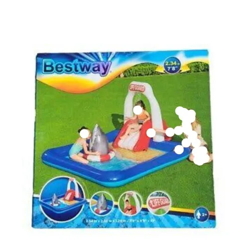 Piscine Bestway toboggan aire de jeux 