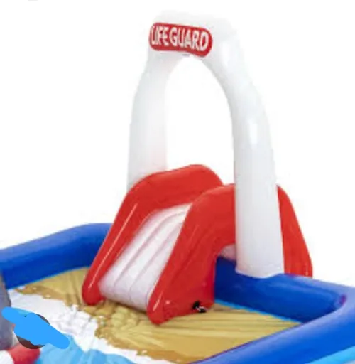 Piscine Bestway toboggan aire de jeux 