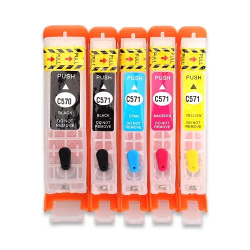 PACK CARTOUCHE RECHARGEALE Canon PGI-570 / CLI-571