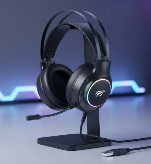Casque Gamer HAVIT Gamenote H2007U - Surround USB 7.1 avec Micro Rétractable - Éclairage RGB