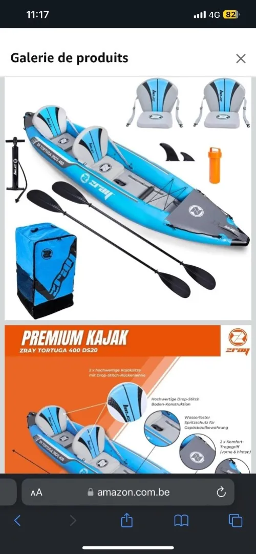 Kayak pro ZRAY TORTUGA 400